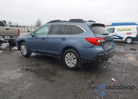 2018 Subaru Outback 2.5I Premium из США, поврежденный, VIN 4S4BSAHC0J3211136